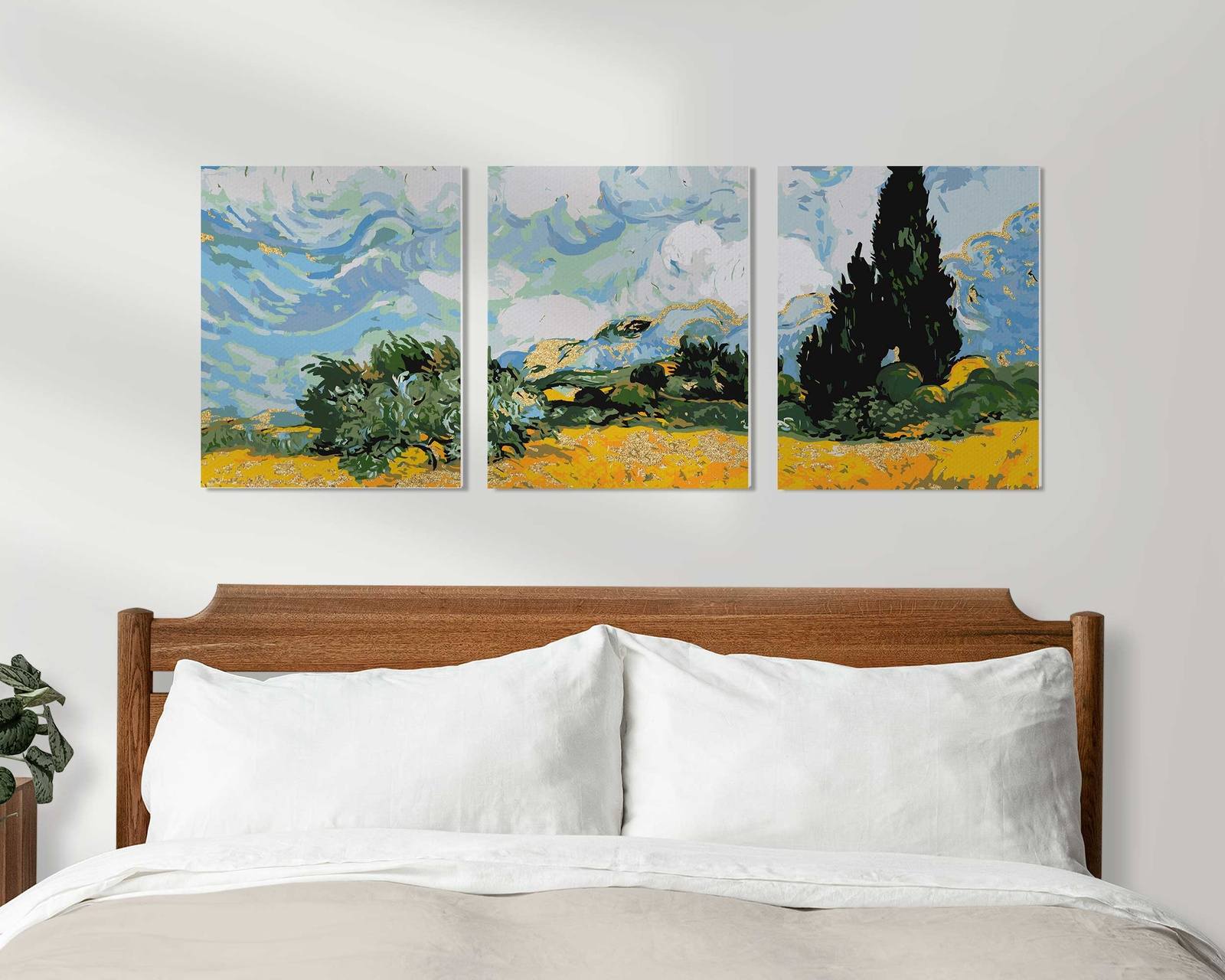 Vincent van Gogh Pšeničné pole s Cypřiši (DA0701)