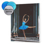 Ballett in blauem Kleid (CH0668)