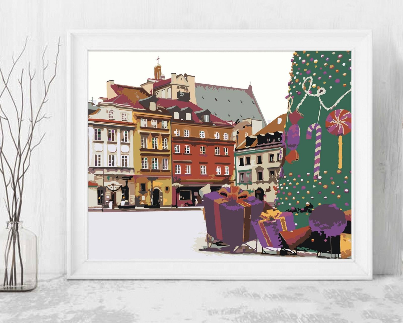 Weihnachts -Altstadt (JD0347)