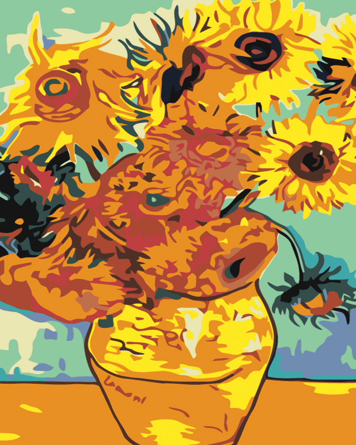 Sonnenblume. Van Gogh