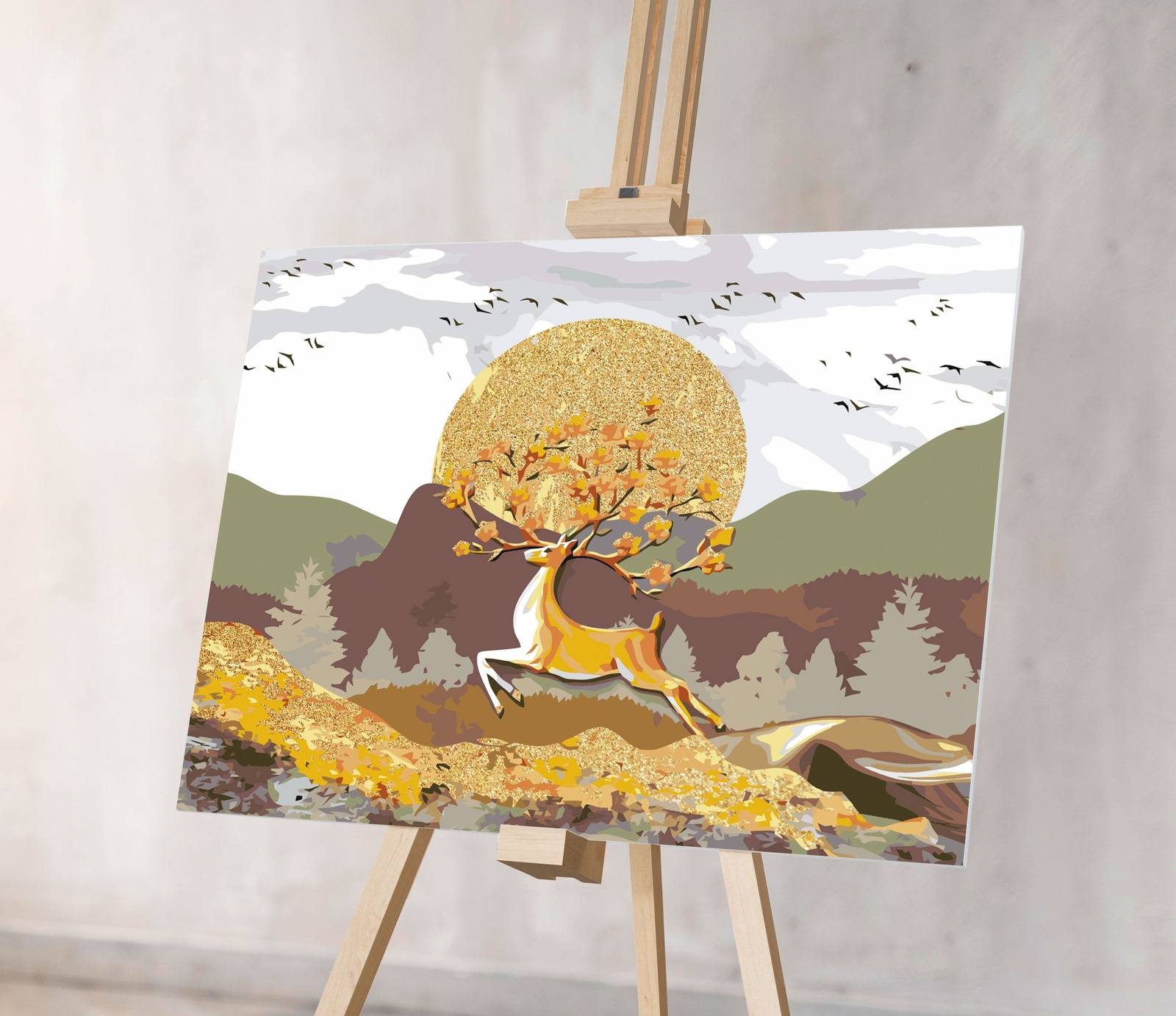 Herbst Golden Waldhirsch (SC0613)